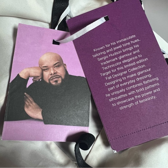 New Sergio Hudson x Target Dress Animal Print Sheath Dress Size Medium Stretch - Picture 14 of 16